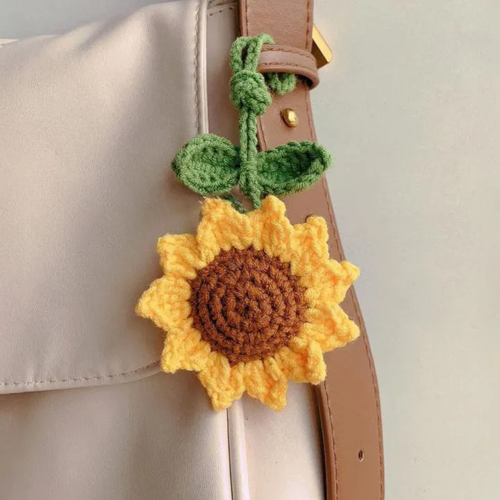 Sunflower Keychain